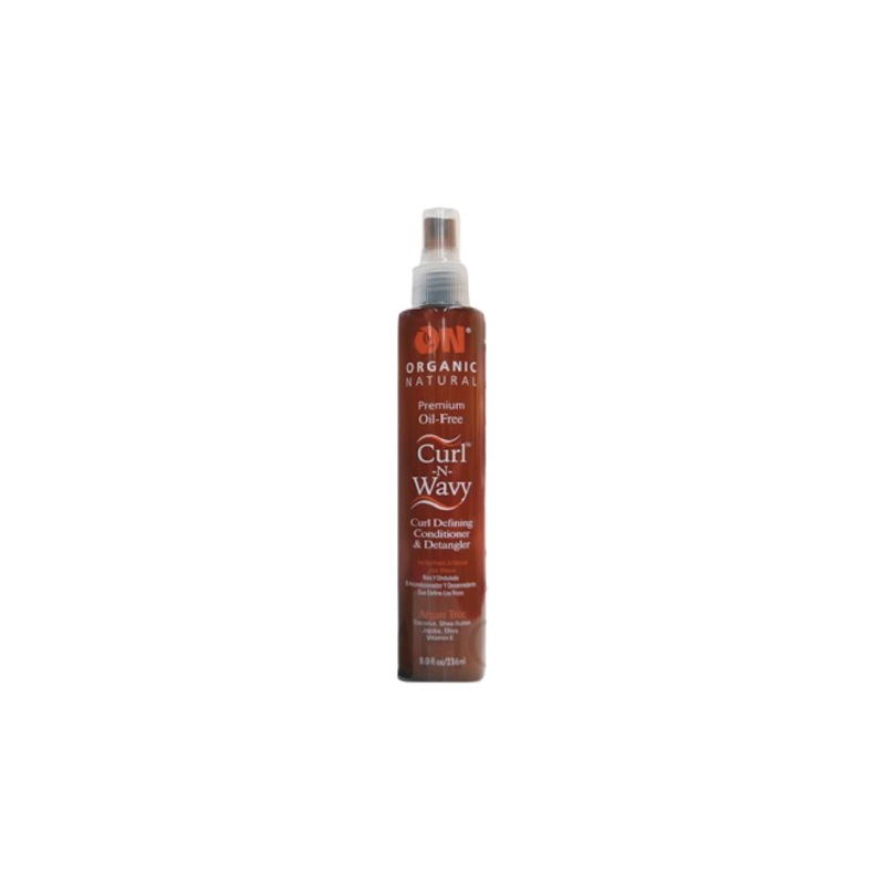 On Natural Curl-N-Wavy Curl Defining Conditioner And Detangler