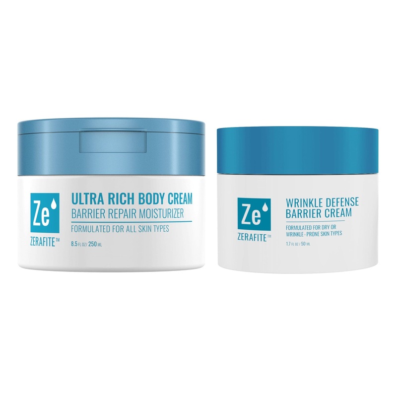 Zerafite Wrinkle Defense Cream & Barrier Repair Body Cream Duo