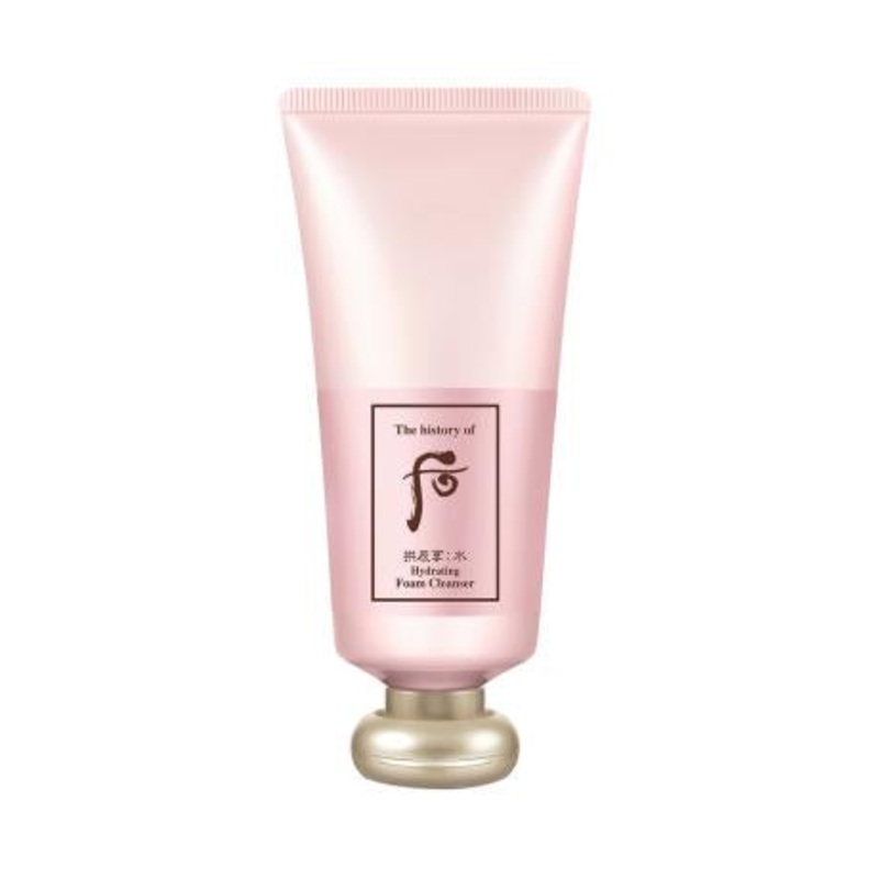 The History of Whoo Gongjinhyang Soo Yeon Foam Cleanser  180ml | Hydrating & Pore-Refining Herbal Foam Cleanser