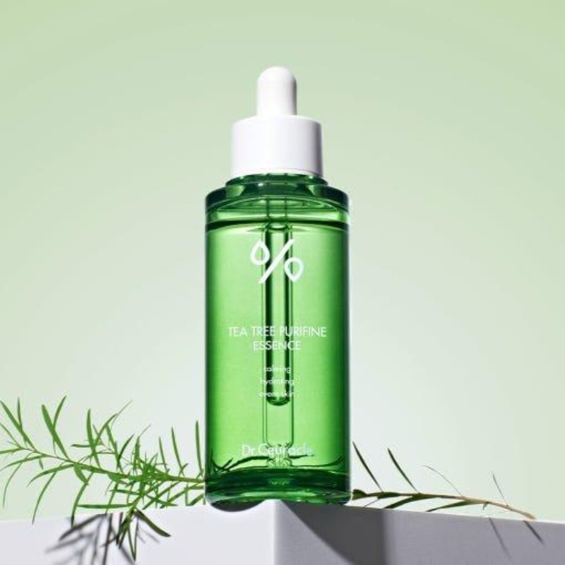 Dr.Ceuracle Tea Tree Purifine 95 Essence  50ml | Soothing & Clarifying Hydration for Acne-Prone Skin