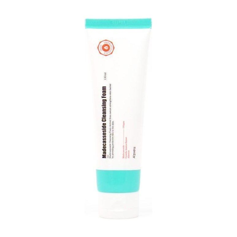 A’pieu Madecassoside Cleansing Foam – 130ml  Gentle, Hydrating Cleanser for Sensitive Skin