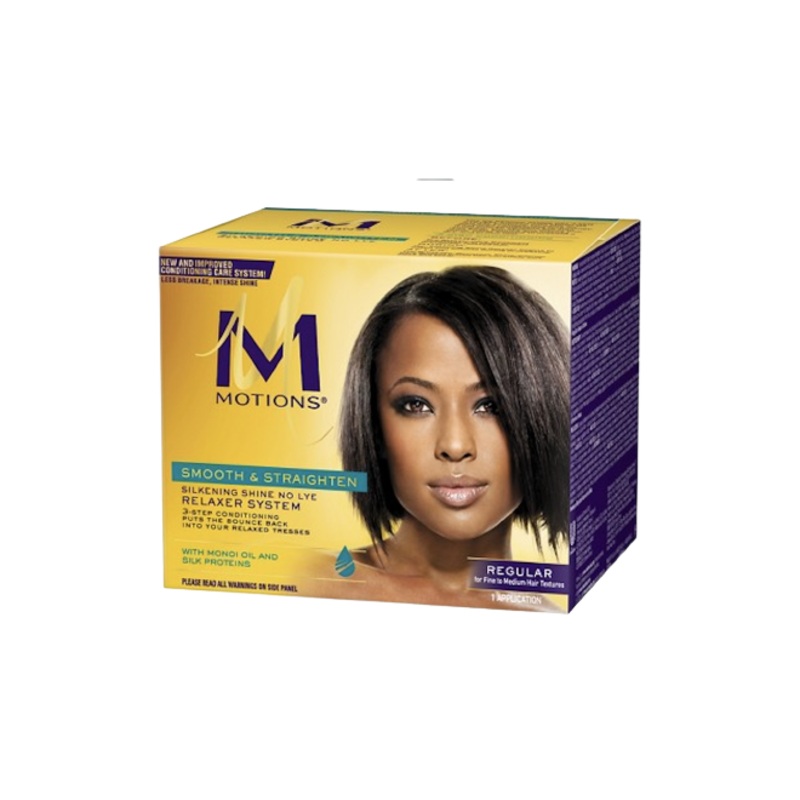 Motions Smooth And Straighten Silkening Shine No-Lye Relaxer System