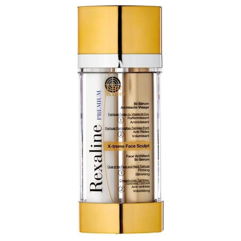 Rexaline Premium X-Treme Face Sculpt Line Killer Face | Double Serum for Advanced Facial Contouring 2x15ml