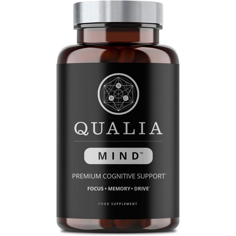 Qualia Mind Nootropics  Brain Supplement (2-Pack, 30 Capsules Each) | Advanced Cognitive Support for Focus, Memory & Mental Energy