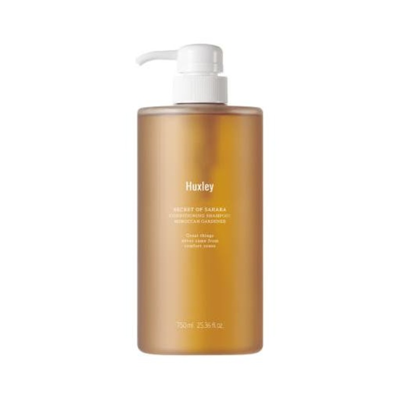 Huxley Conditioning Shampoo 750ml #Moroccan Gardener | Scalp Care & Hair Loss Prevention with a Fresh Floral Fragrance