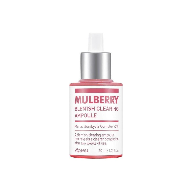 A’pieu Mulberry Blemish Clearing Ampoule  Fade Blemishes & Dark Spots, Fast Absorbing (30ml)