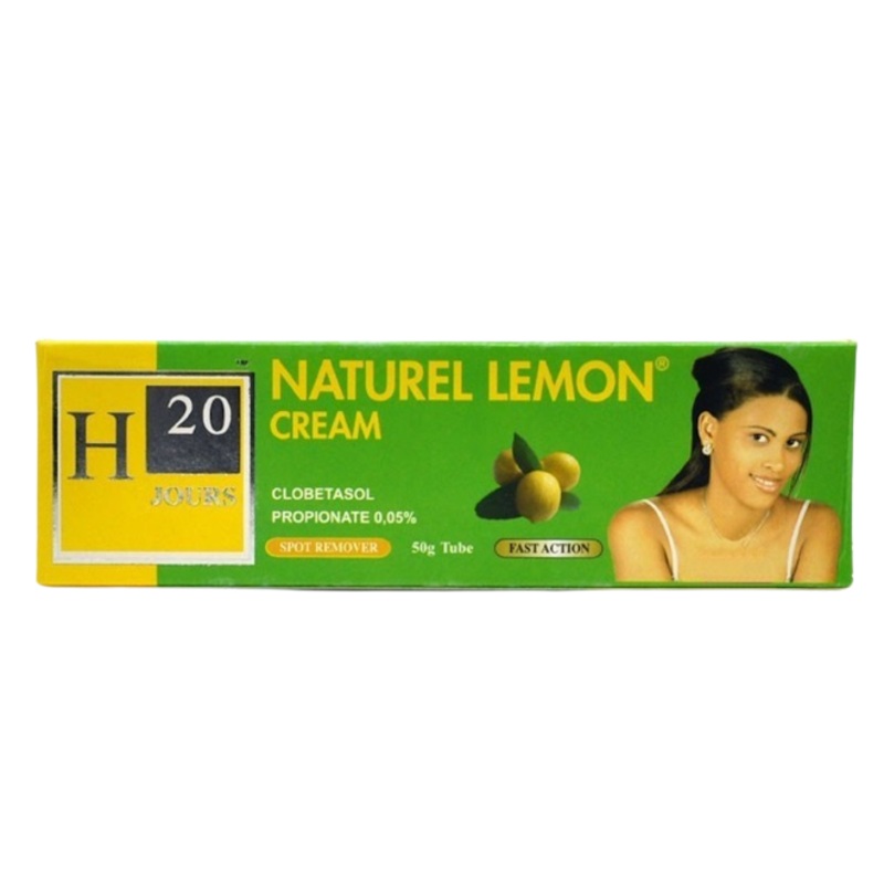 H20 Naturel Lemon Tube Cream