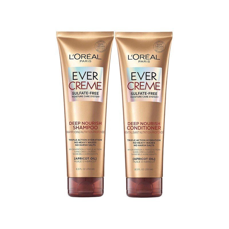 L’Oreal Paris Ever Creme Sulfate Free Deep Nourish Shampoo & Conditioner 250ml