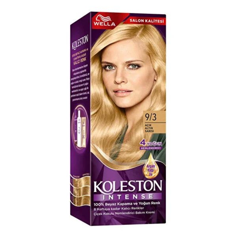 Wella Koleston Intense Hair Dye – 100% Grey Coverage, Long-Lasting Vibrant Color