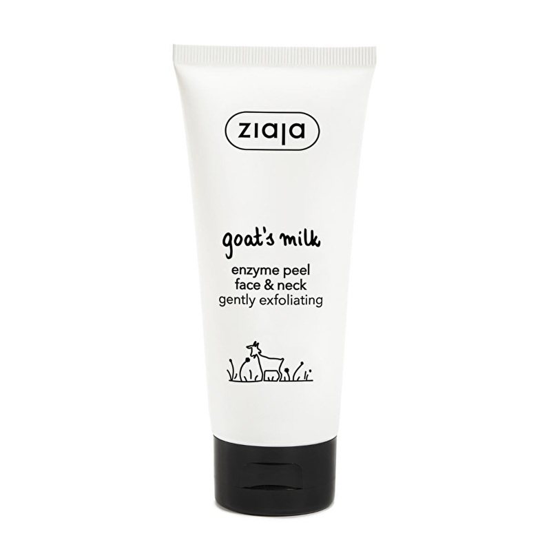 Ziaja Goat Milk Enzymatic Facial Peeling – Gentle Exfoliation for Sensitive Skin | Natural & Vegan Face Treatment