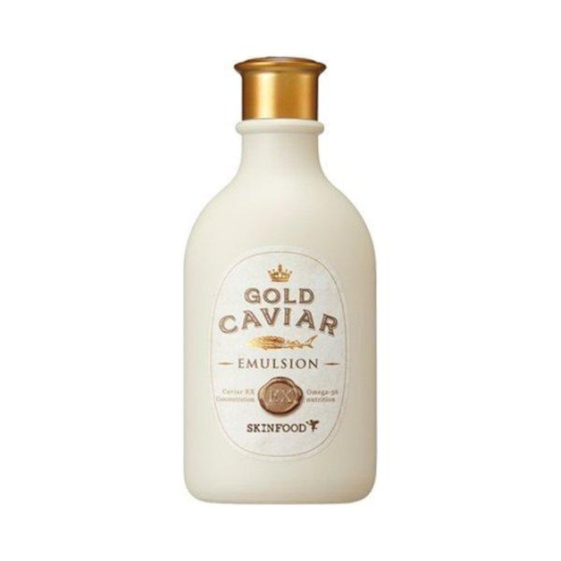 SKINFOOD Gold Caviar EX Emulsion  145ml | Nourish, Hydrate & Firm for Radiant, Youthful Skin