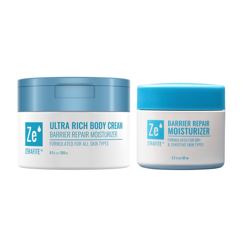 Zerafite Barrier Repair Moisturizer & Body Cream Duo