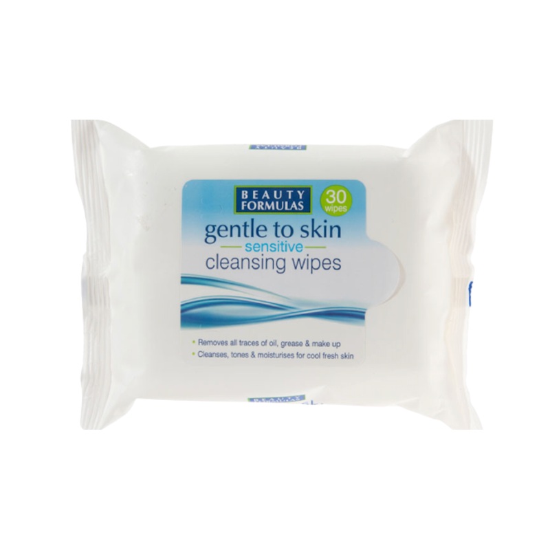 Beauty Formulas Gentle To Skin Cleansing Wipe