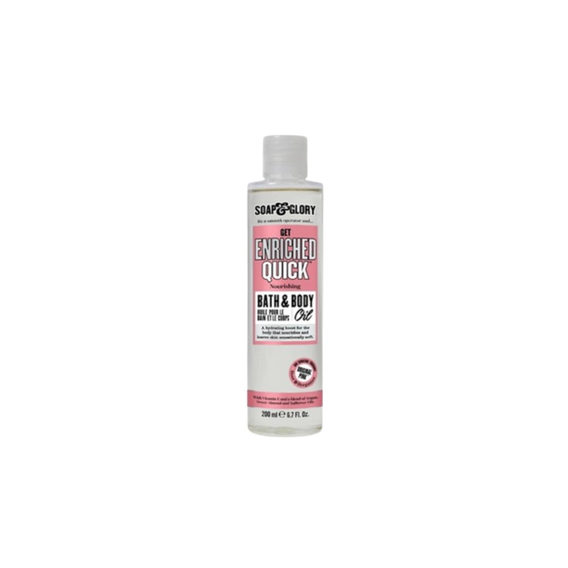 Soap And Glory Get Enriched Quick Bath And Body Oil