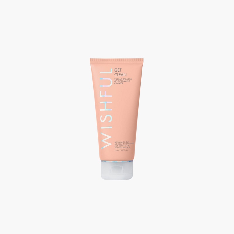Wishful Get Clean 2% PHA & Sea Moss Gentle Foaming Cleanser 50ml