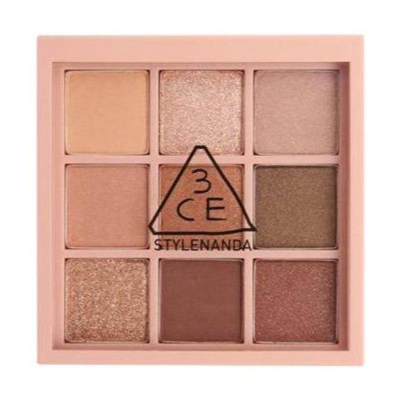3CE Multi Eye Color Palette  Overtake 8.1g | 9-Color Romantic Neutral Eyeshadow Palette