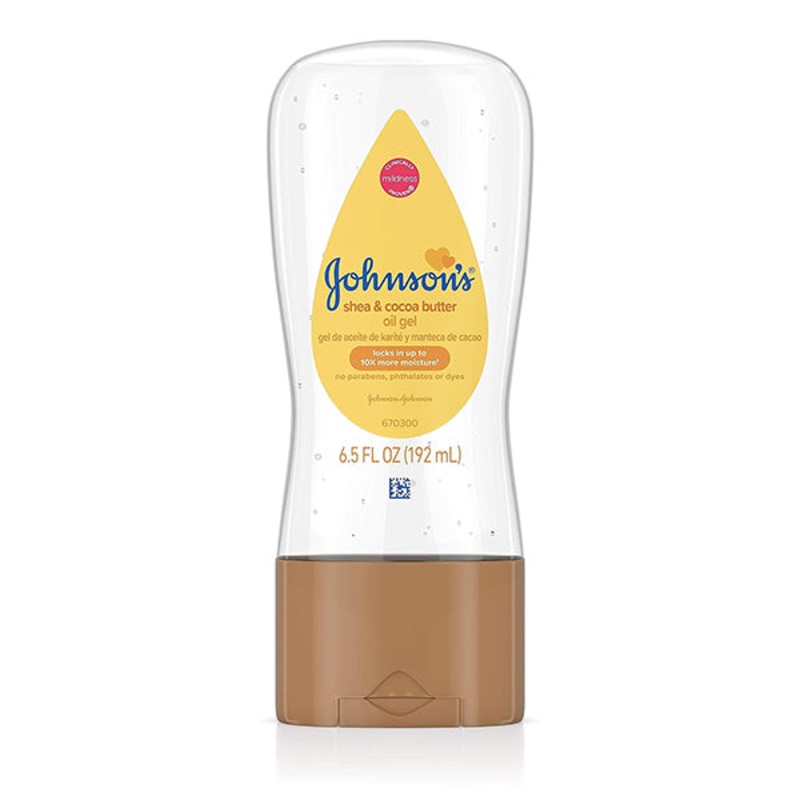 Johnson’s Baby Oil Gel Enriched With Shea and Cocoa Butter 192ml