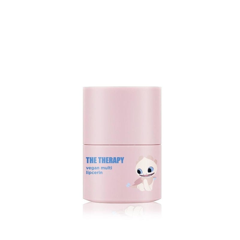 THE FACE SHOP The Therapy Vegan Multi Lipcerin (Dragons Edition) – 15ml | Nourishing Lip Care for All Ages