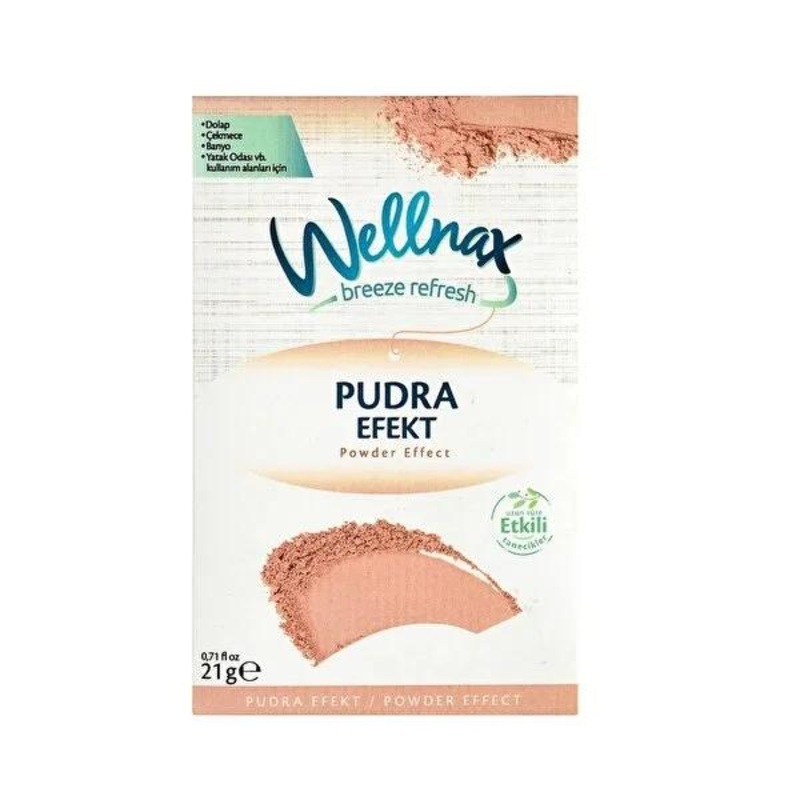 Wellnax Scented Drawer Sachet – Aromatic Closet Freshener with Pudra Effect, Non-Electric Air Freshener for Clothing Storage