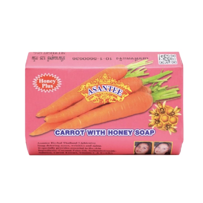 Asantee Herbal Whitening Soap Honey And Carrot