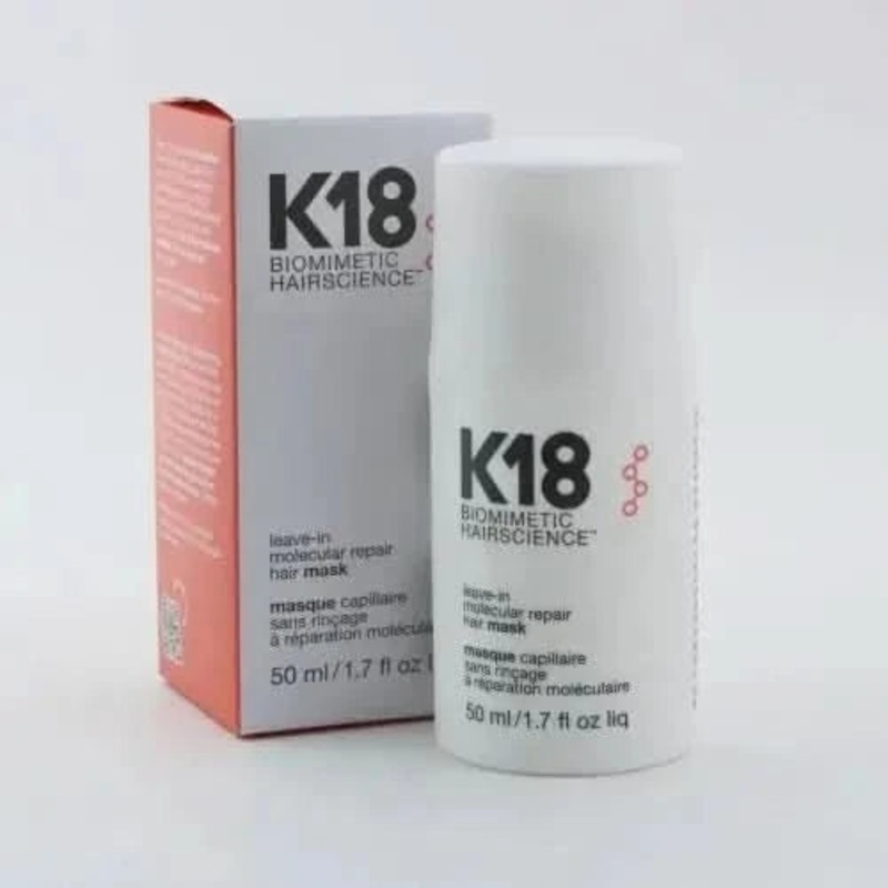 K18 Leave-In Molecular Repair Hair Mask  50ml | Heals Damage, Restores Strength & Boosts Bounce