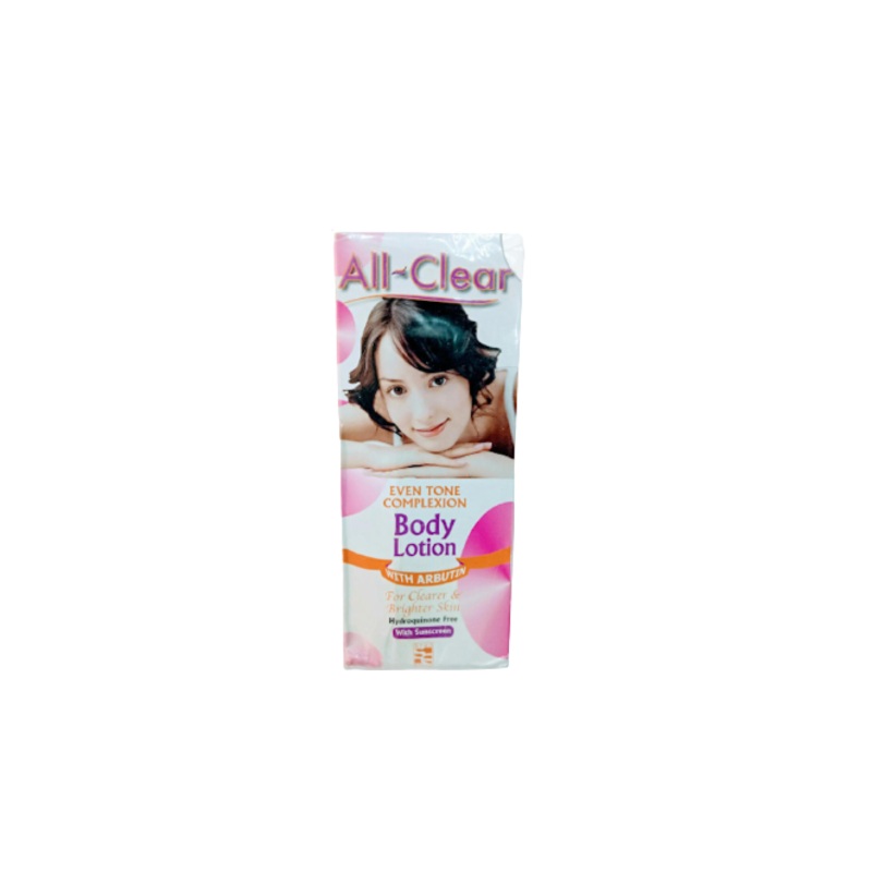 All Clear Even Tone Body Lotion