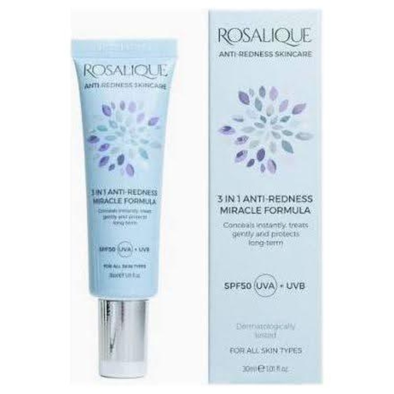 Rosalique 3 in 1 Anti-Redness Miracle Formula – 30ml