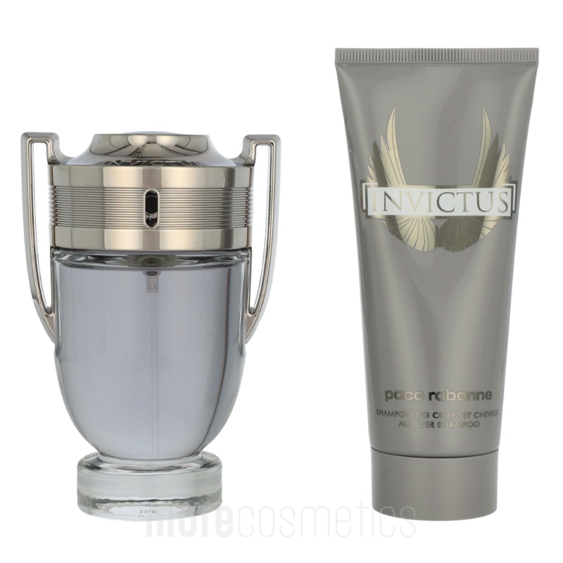 Paco Rabanne Invictus Giftset Edt Spray 100ml/Shower Gel 100ml