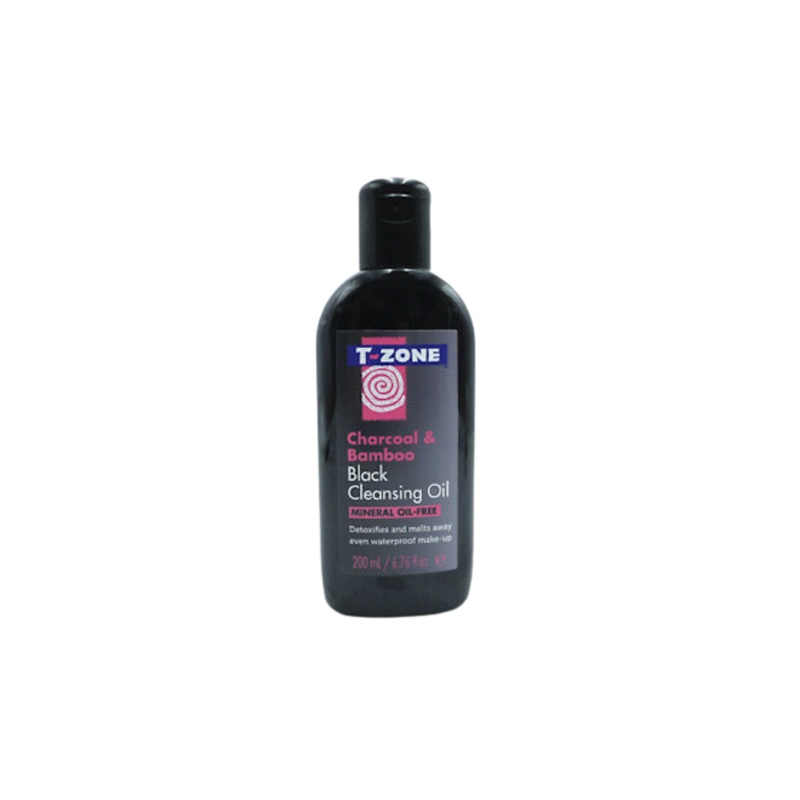 T-Zone Charcoal And Bamboo Black Cleansing Oil