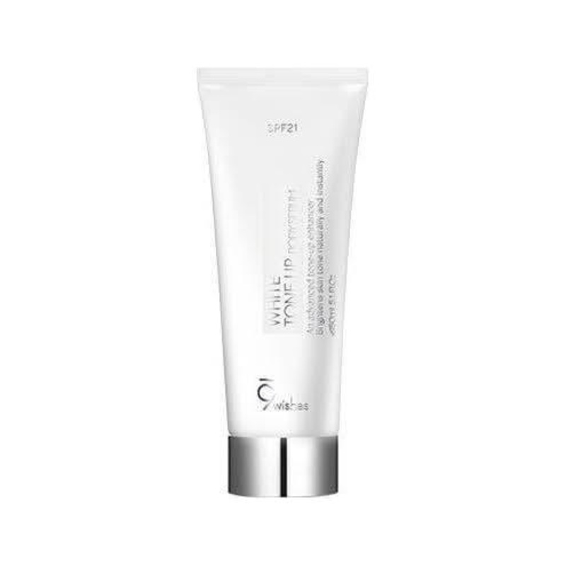 9wishes White Tone-Up Body Serum  150ml | Brightening & Moisturising Body Care for Radiant Skin