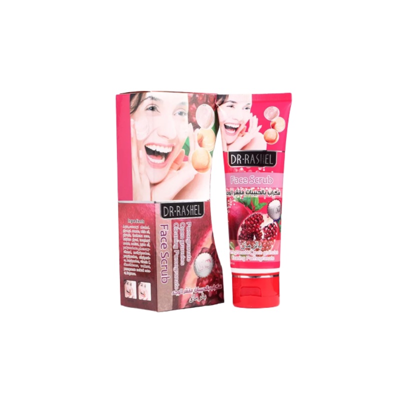 Dr Rashel Facial Scrub Pomegranate