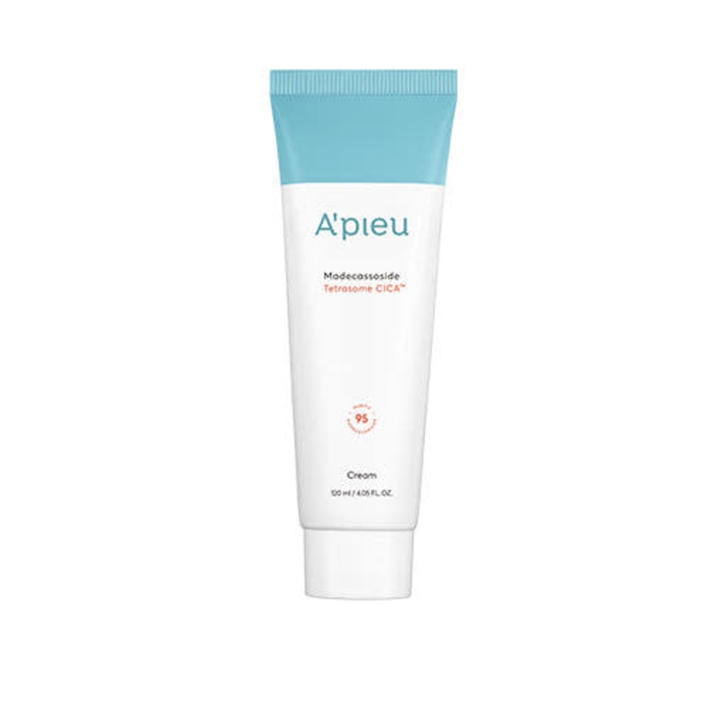 Apieu Madecassoside Tetrasome CICA Cream  120ml | Extra-Large Soothing & Barrier Repair Moisturizer