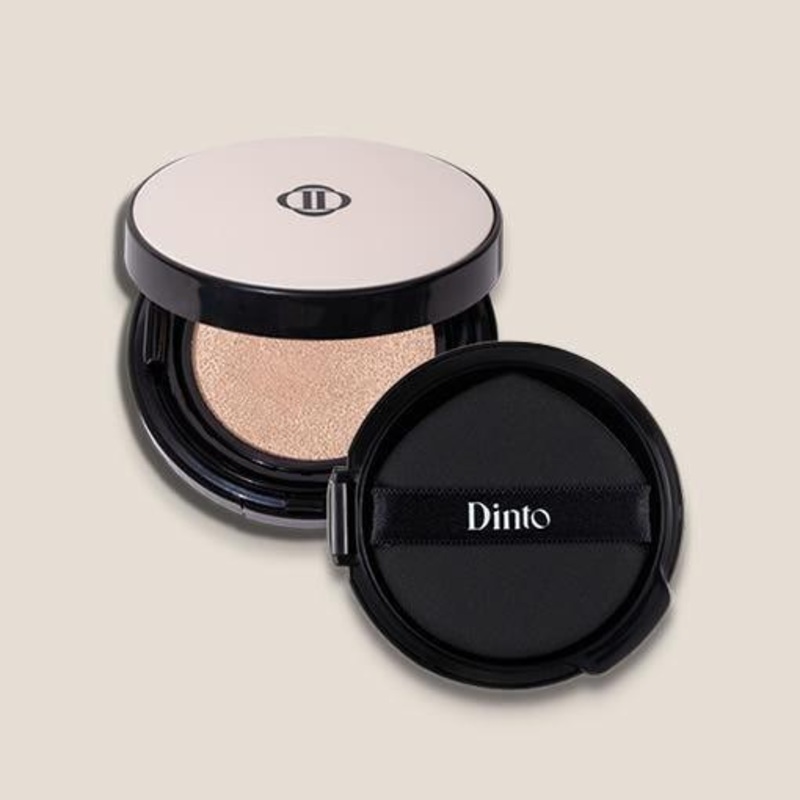 Dinto Blur-Finish Cushion  12g + 12g Refill  Flawless Soft-Matte Glow with Airbrushed Coverage 901 Pure Wooncho