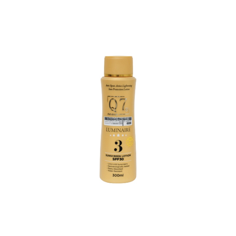 Q7 Luminaire Sunscreen Lotion Spf 30