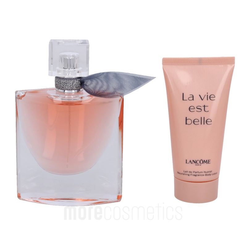 Lancome La Vie Est Belle Giftset Edp Spray 50ml Refillable/Body Lotion 50ml