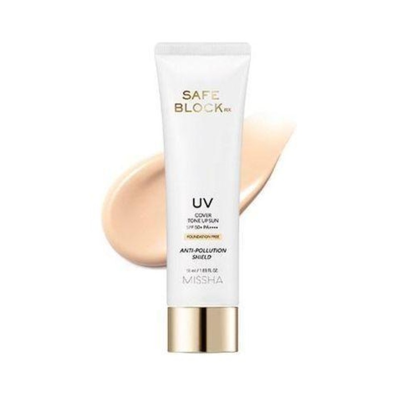 MISSHA Safe Block RX Cover Tone Up Sun 50ml | SPF Protection & Skin Tone Enhancement