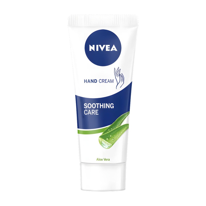 Nivea Hand Cream Soothing Care with Aloe Vera, 75 mL