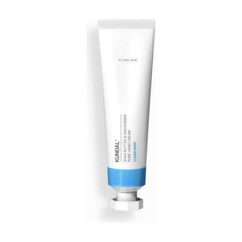 KUNDAL Shea Butter & Macadamia Pure Hand Cream  50ml | Clean Soap | Fast-Absorbing Hand & Nail Hydration