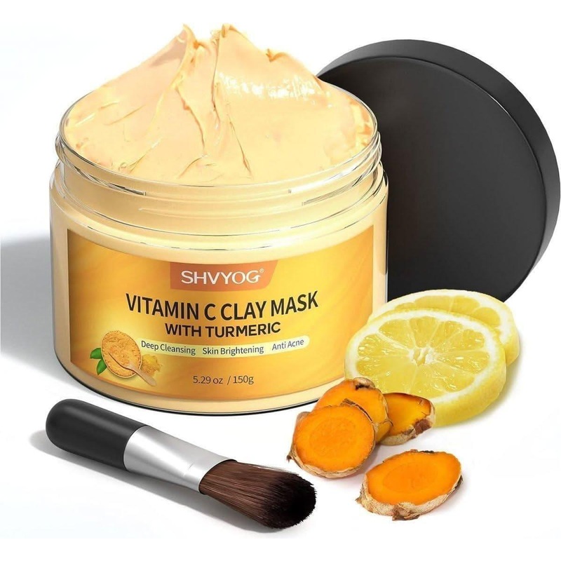 SHVYOG Turmeric Vitamin C Clay Mask – 150ml