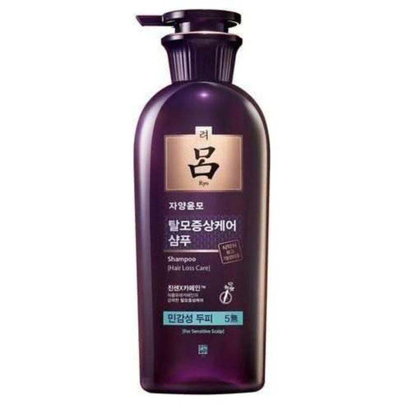 Ryo Hair Loss Care Shampoo for Sensitive Scalp – 400ml | Strengthens & Protects Weak Hair Roots