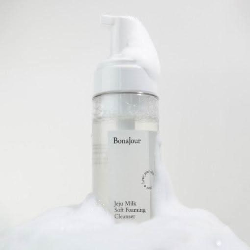 Bonajour Jeju Milk Soft Foaming Cleanser  150ml | Gentle, Hydrating Cleanser for Sensitive and Dry Skin
