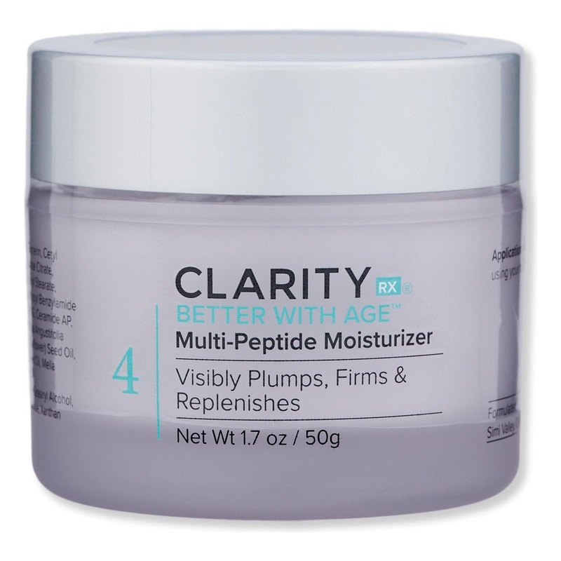 ClarityRx Better With Age Multi-Peptide Moisturizer  50ml | Firming, Lifting & Hydrating Anti-Aging Cream