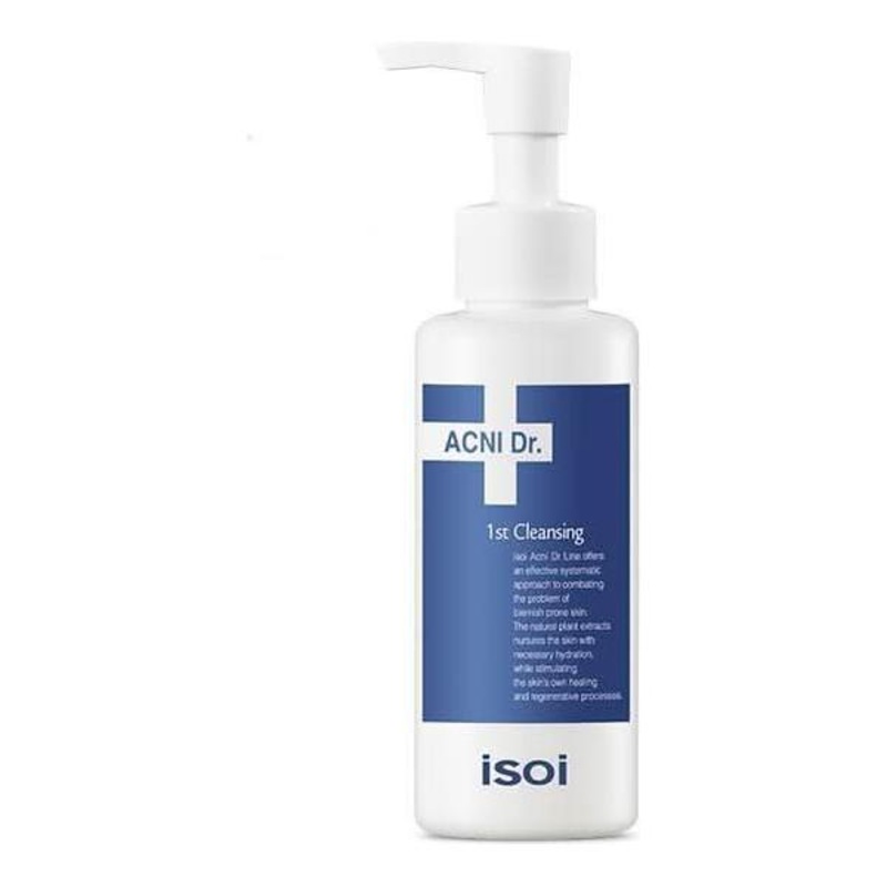 isoi Acni Dr. 1st Cleansing Gel  130ml | Soothing Deep Cleanser for Blemish-Prone Skin