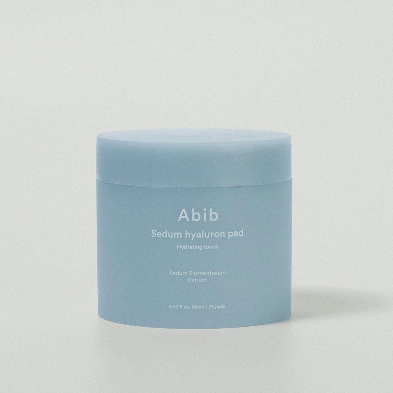 Abib Sedum Hyaluron Pad Hydrating Touch  165ml (75 Pads) | Daily Moisture Pads for Dry & Dehydrated Skin