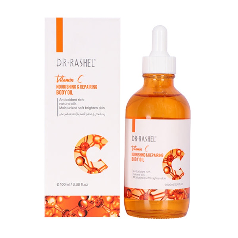 Dr. Rashel Vitamin C Nourishing & Repairing Body Oil 100ml