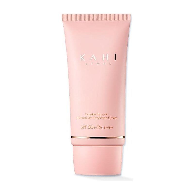 KAHI Wrinkle Bounce Essential Suncream – 50ml | SPF 50+ PA++++ & Blue Light Protection