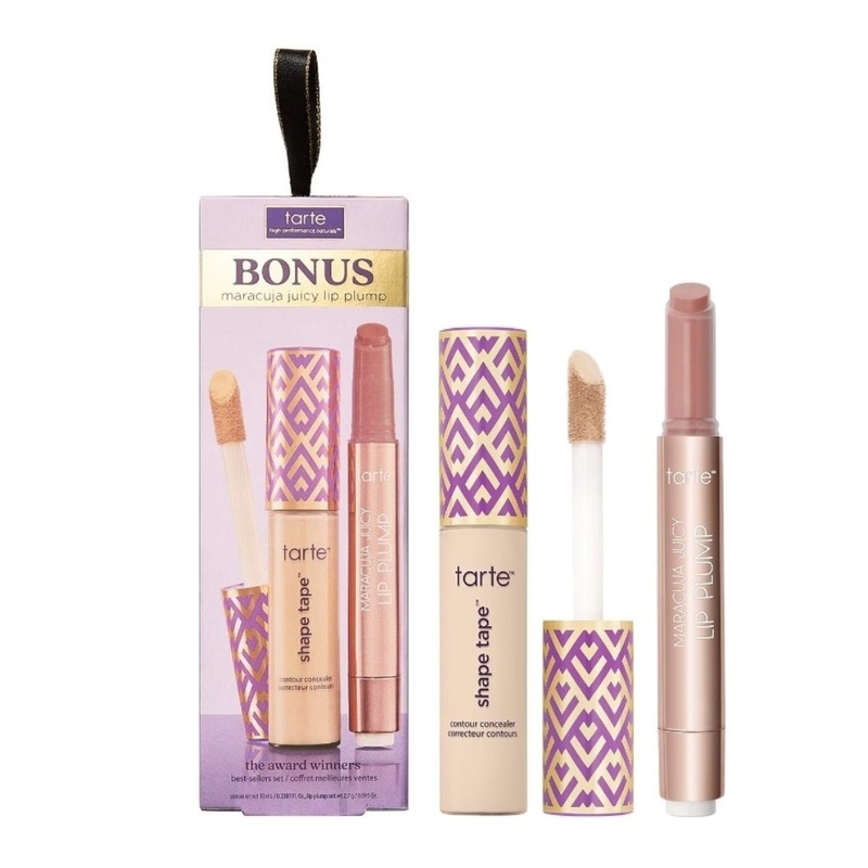 Tarte Shape Tape Full-Coverage Concealer 10ml + FREE Maracuja Juicy Lip Plump 29N Light Medium