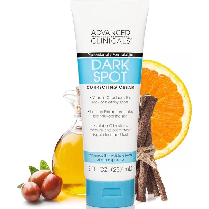 Advanced Clinicals Dark Spot Therapeutic Cream – 237ml | Brightening & Anti-Aging