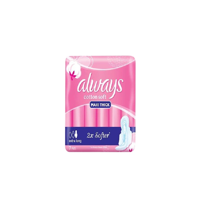 Always Cotton Soft Maxi-Thick Extra Long