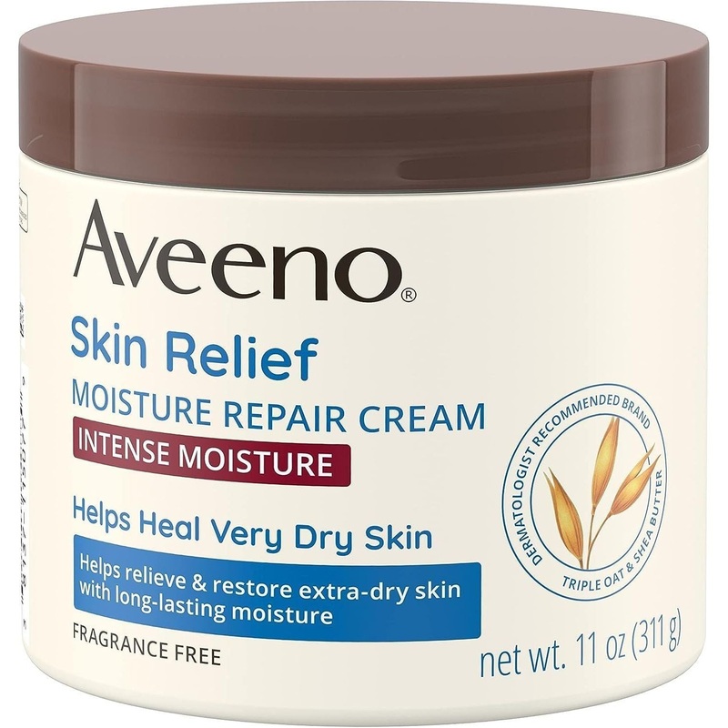 Aveeno Skin Relief Intense Moisture Repair Cream  311g | Nourish, Hydrate & Revitalize Extra-Dry Skin